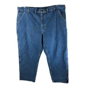 Carhartt B237 Original-Fit Signature Denim Dungaree Jeans 44x30